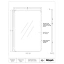  Renwil Franca MT2727 Vanity Mirror IMAGE 5