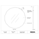  Renwil Cerro MT2735 Vanity Mirror IMAGE 5