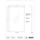 Renwil Khaya MT2738 Vanity Mirror IMAGE 5