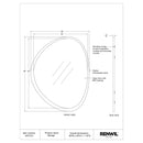  Renwil Borago MT2741 Vanity Mirror IMAGE 5