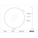  Renwil Canna MT2744 Vanity Mirror IMAGE 5