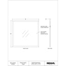  Renwil Vogue MT639 Vanity Mirror IMAGE 4