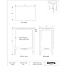  Renwil Aria TA499 Accent Table IMAGE 6