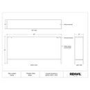  Renwil Bodin TA532 Console Table IMAGE 5