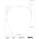  Renwil Blanco VAS294 Vase IMAGE 5