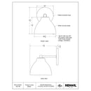  Renwil Mazia WS138 Wall Sconce IMAGE 5