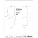  Renwil Akira WS140 Wall Sconce IMAGE 6