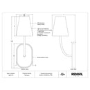  Renwil Annona WS173 Wall Sconce IMAGE 5