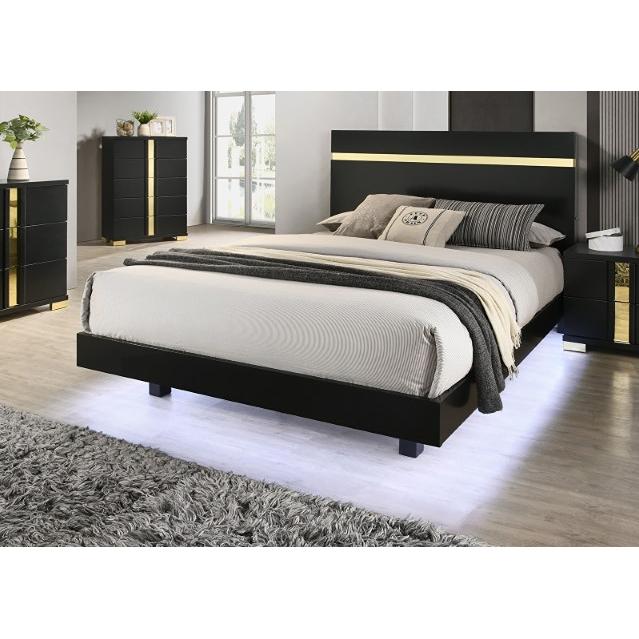  Furniture of America Beds Twin FM7217BK-T-BED IMAGE 2