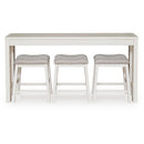  Signature Design by Ashley Robbinsdale 4 pc Counter Height Dinette D642-113 IMAGE 2