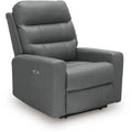  Signature Design by Ashley Pennacle Pier Power Leather Match Recliner PCU1350113 IMAGE 1