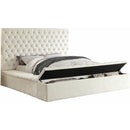  IFDC King Upholstered Platform Bed with Storage IF-5792 - 78 IMAGE 1