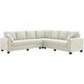  Mazin Furniture Kelsier Fabric Sectional 99089BESS IMAGE 1