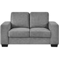  Mazin Furniture Renoux Stationary Fabric Loveseat 99088GRY-2 IMAGE 1