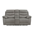  Mazin Furniture Hammond Power Reclining Fabric Loveseat 99090GRY-2PWC IMAGE 1
