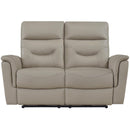  Mazin Furniture Anglesey Power Reclining Leather Match Loveseat 9715LTE-2PW IMAGE 1