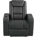  Mazin Furniture Atium Power Fabric Recliner 99096CHR-1PW IMAGE 1