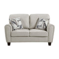  Mazin Furniture Lemond Stationary Fabric Loveseat 9214NPG-2 IMAGE 1