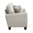  Mazin Furniture Lemond Stationary Fabric Loveseat 9214NPG-2 IMAGE 3