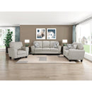 Mazin Furniture Lemond Stationary Fabric Loveseat 9214NPG-2 IMAGE 9