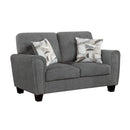  Mazin Furniture Lemond Stationary Fabric Loveseat 9214NGH-2 IMAGE 2
