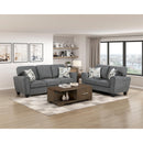  Mazin Furniture Lemond Stationary Fabric Loveseat 9214NGH-2 IMAGE 7