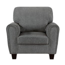  Mazin Furniture Lemond Stationary Fabric Chair 9214NGH-1 IMAGE 1