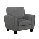  Mazin Furniture Lemond Stationary Fabric Chair 9214NGH-1 IMAGE 2