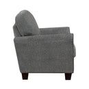  Mazin Furniture Lemond Stationary Fabric Chair 9214NGH-1 IMAGE 3