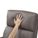  Mazin Furniture Sorrento Swivel Glider Leather Match Recliner 8458MCA-1SW IMAGE 10