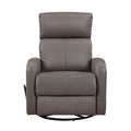  Mazin Furniture Sorrento Swivel Glider Leather Match Recliner 8458MCA-1SW IMAGE 1