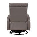  Mazin Furniture Sorrento Swivel Glider Leather Match Recliner 8458MCA-1SW IMAGE 5