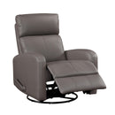  Mazin Furniture Sorrento Swivel Glider Leather Match Recliner 8458MCA-1SW IMAGE 6