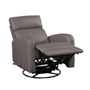  Mazin Furniture Sorrento Swivel Glider Leather Match Recliner 8458MCA-1SW IMAGE 7