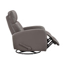  Mazin Furniture Sorrento Swivel Glider Leather Match Recliner 8458MCA-1SW IMAGE 8