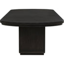  Coaster Furniture Leandro 115391 78-inch Extension Dining Room Table - Burnished Black IMAGE 7
