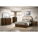  Coaster Furniture Garland 205301KE 58-inch King Panel Bed - Cream/Brown Cherry IMAGE 8