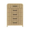  Elements International Ridgemont B-14440-6-CH 5-Drawer Chest IMAGE 2