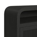  Elements International Ridgemont LA-14440-8W-FP Complete 60" Fireplace Cabinet IMAGE 4