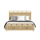  Elements International Ridgemont B-14440-6-KSB King Storage Bed IMAGE 2