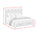  Elements International Ridgemont B-14440-6-KSB King Storage Bed IMAGE 9