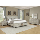  Crown Mark Claribelle B1820-11 Dresser Mirror - White IMAGE 3