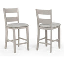  Crown Mark Lester 5 pc Counter Height Dinette 2631SET-GRG IMAGE 4