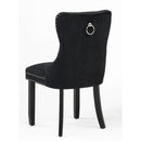  Crown Mark Arabella Stationary Fabric Accent Chair 4902S-BK IMAGE 2