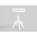  Crown Mark Romy Chairside Table 4904WH IMAGE 1