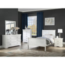  Crown Mark Louis Philipe Twin Panel Bed B3750-T-HBFB/B3750-T-RAIL IMAGE 2