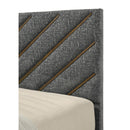  Crown Mark Zane King Upholstered Panel Bed B9275-K-HBFB/B9275-KQ-RAIL IMAGE 4