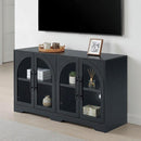  Furniture of America Halstead SL-AC8000BK-3A Console IMAGE 1