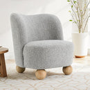  Furniture of America Karey FM-AC6010GY Accent Chair IMAGE 1