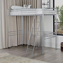  Furniture of America Myles FM-BK910SV-T Twin Loft Bed IMAGE 1